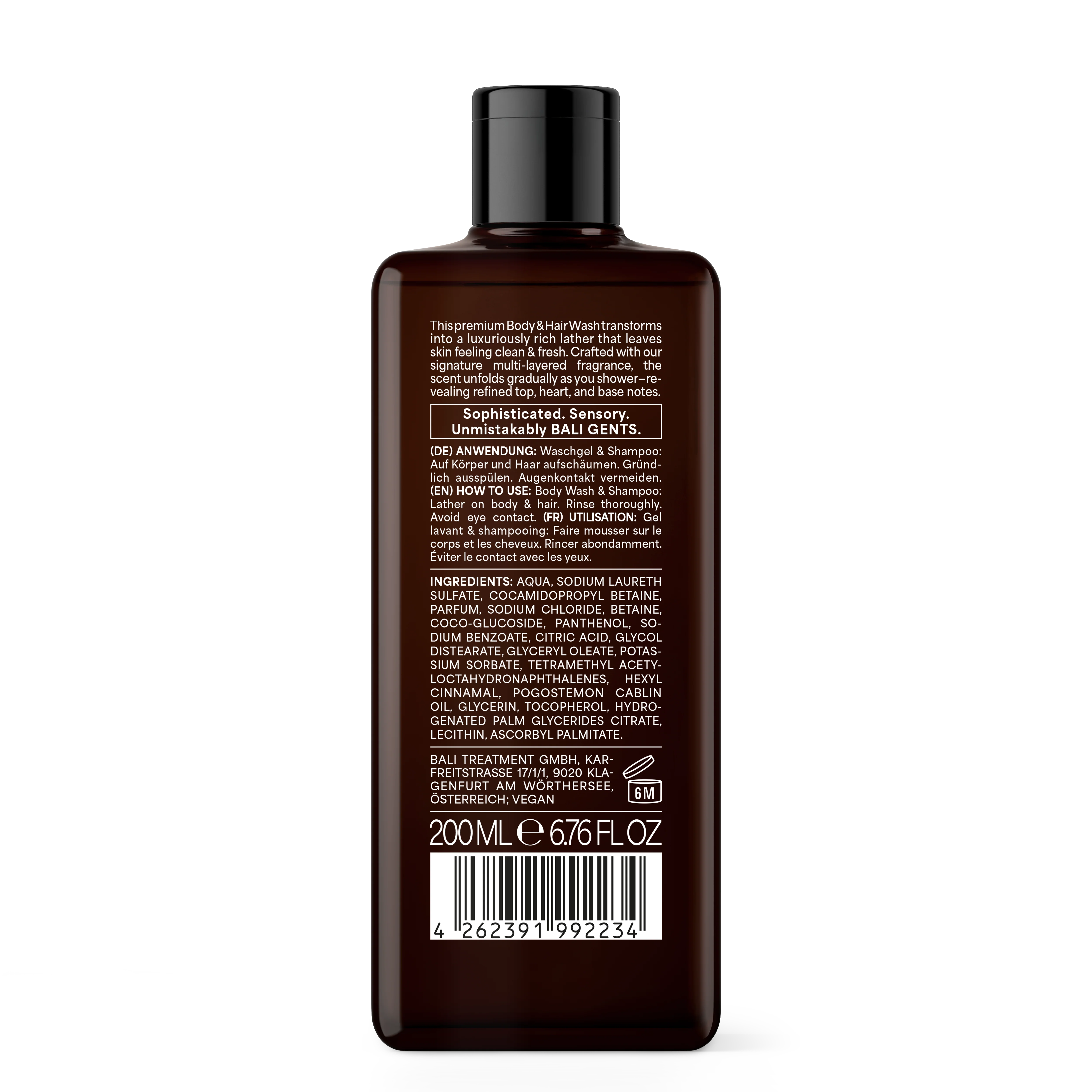 DUSCHGEL SANDALWOOD LEATHER 7 - Image 3